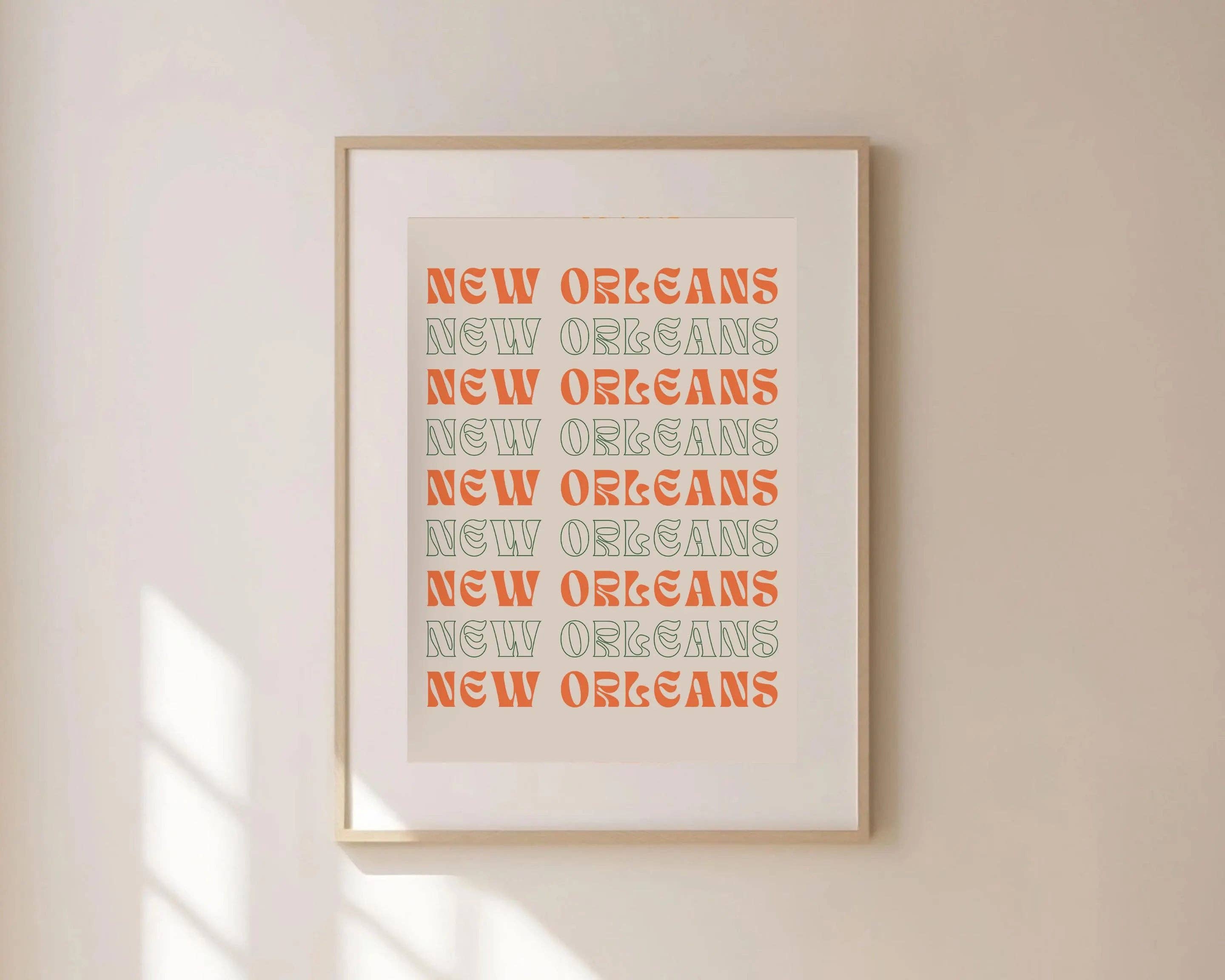 Olive Street Collective - Wholesale Art Print - New Orleans Louisiana Print4