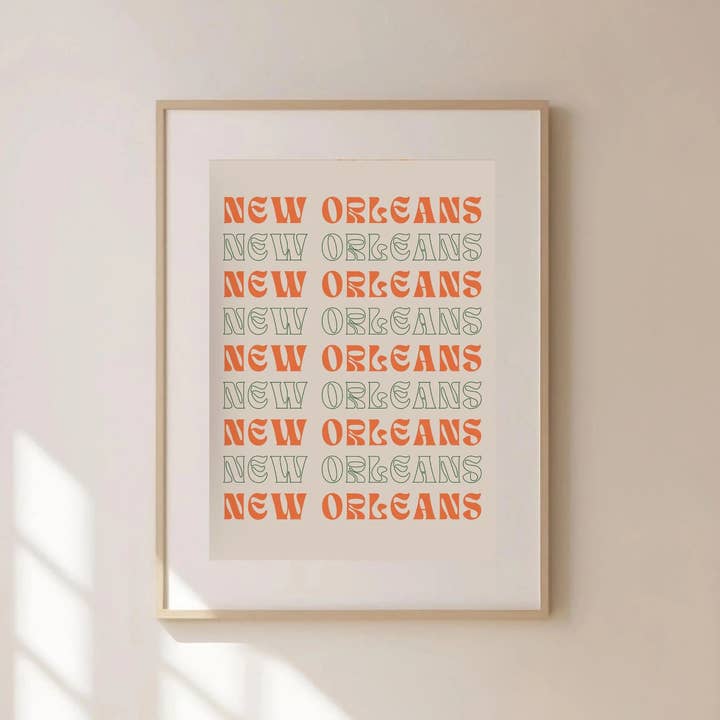 Olive Street Collective - Wholesale Art Print - New Orleans Louisiana Print4