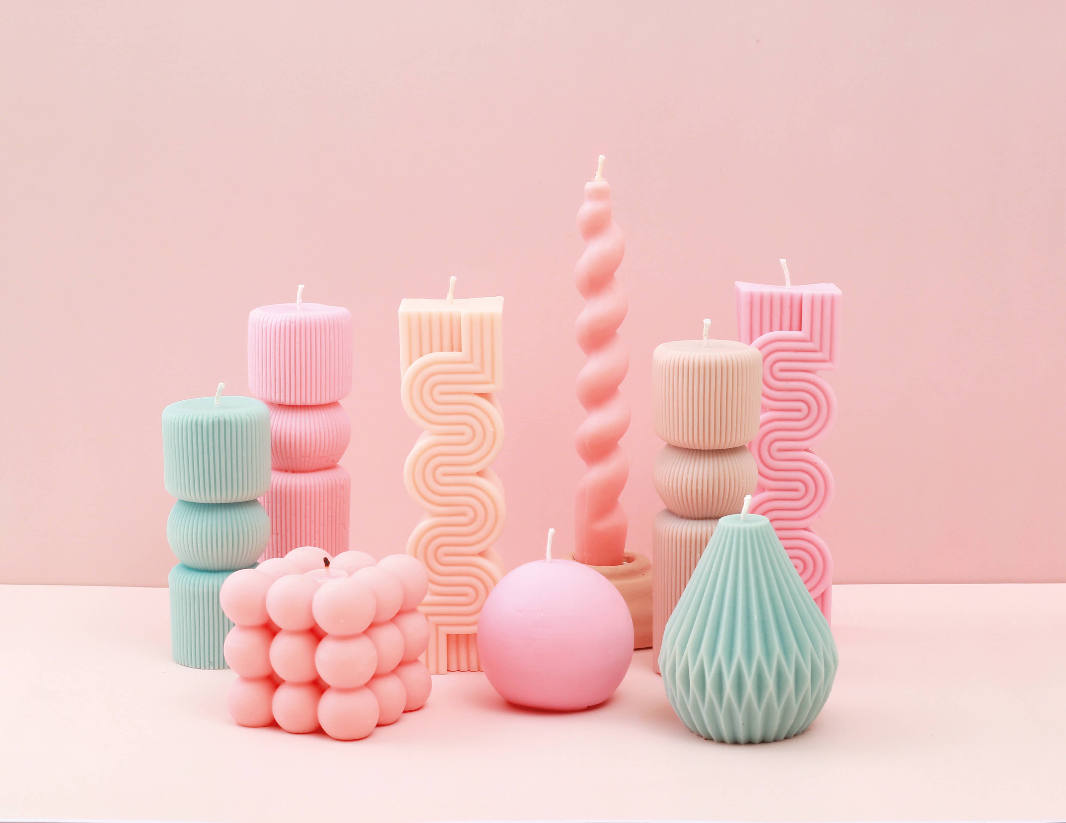 Graine Créative – wholesale Hantverksverktyg – Origami silikonform för droppljus6