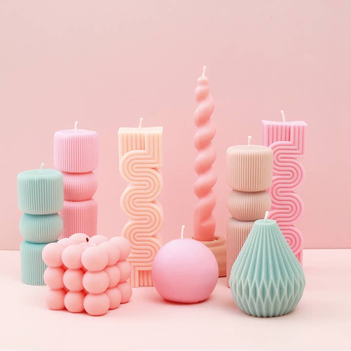 Graine Créative – wholesale Hantverksverktyg – Origami silikonform för droppljus6