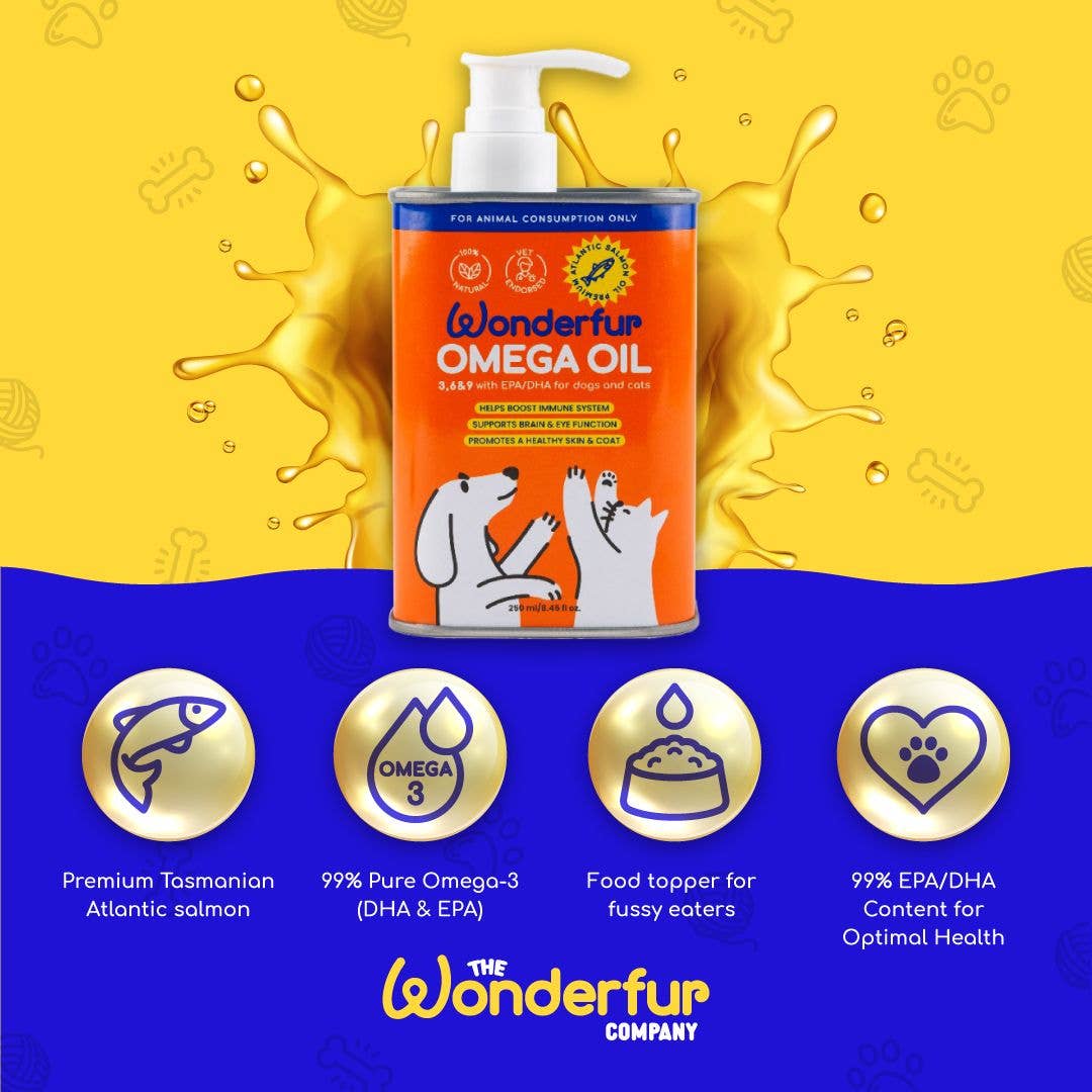 Wonderfur - Wholesale Pet Supplement - Dog - Wonderfur Super Omega Oil for Dogs and Cats1