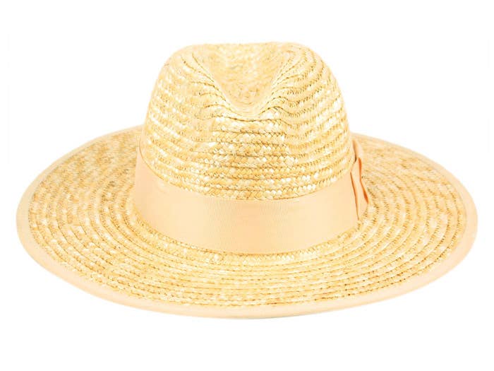 Epoch hats - Wholesale Straw Hat - Women's - Straw Panama Sun Fedora Hat With Grosgrain Band1