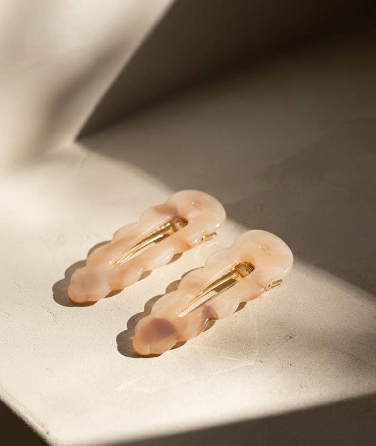 Peignee Paris - Vente Pince à cheveux – femme - Barrettes Signature - Montmartre (Paire)