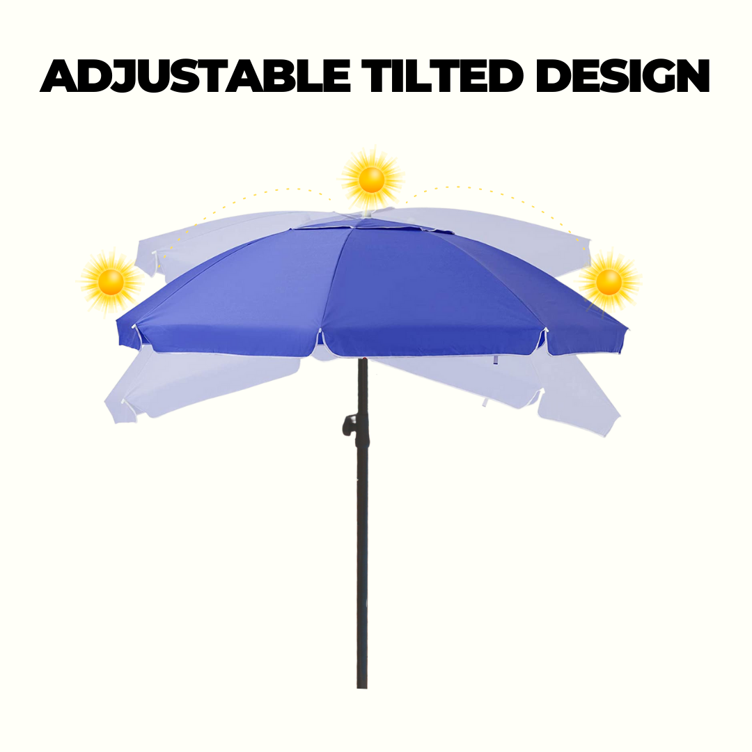 ROFFT USA LLC - Vendita all'ingrosso Ombrellone da spiaggia - Ombrellone da Spiaggia ROFFT 2 m in acciaio e alluminio resistente15