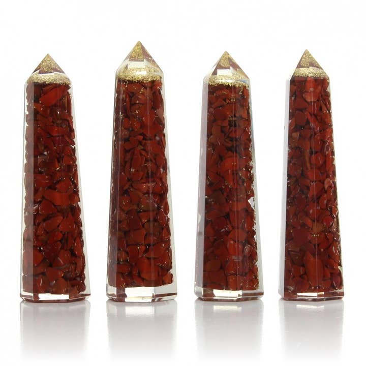 Orgonite in point format, 10 cm for wholesale by UniArt