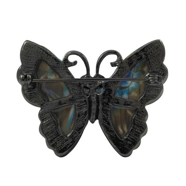 Hematite Brass Crystal Bangle for wholesale by Dlux Jewels