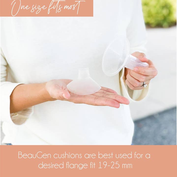 BeauGen - Wholesale Nursing Pillow/Pad - Maternity - Breast Pump Cushions - 1 Pair (fits flange sizes 21-28mm)6