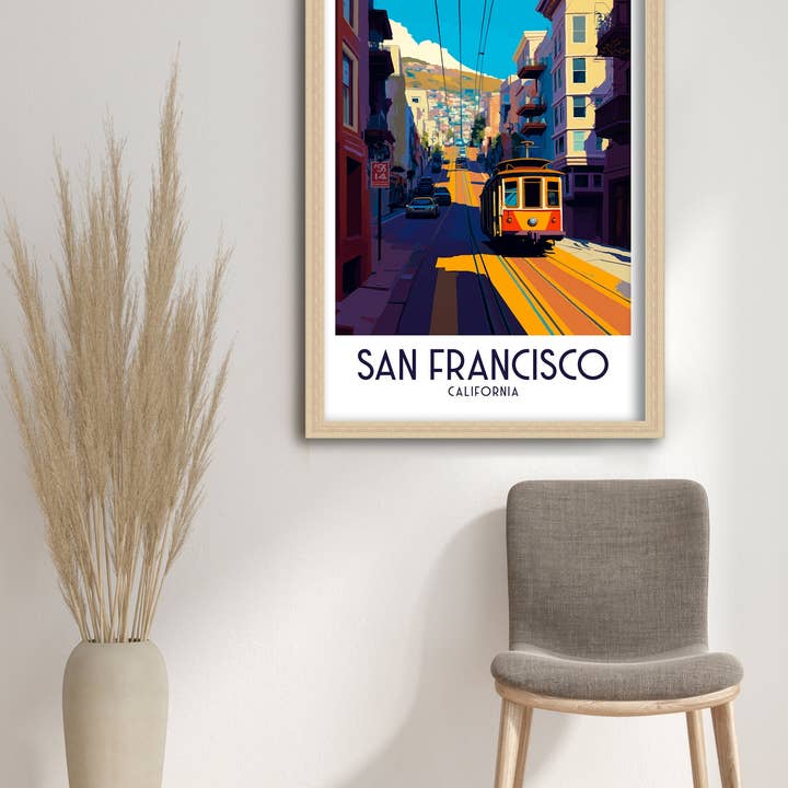 InkNPrintz – wholesale Poster – San Francisco Travel Poster1