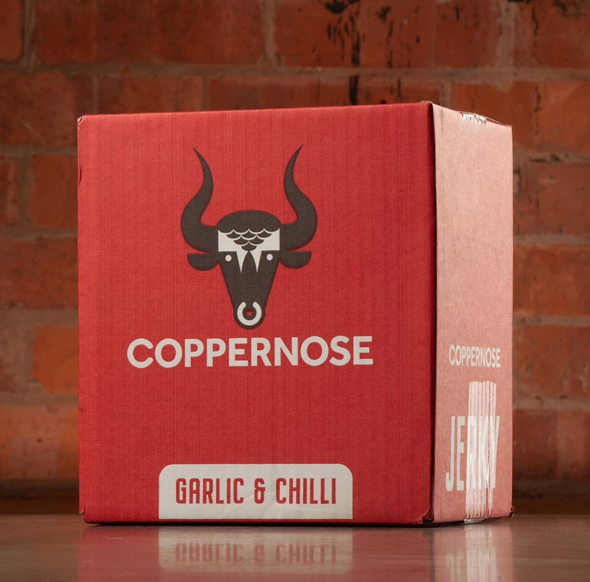 CopperNose – Jerky por atacado – French kiss – Jerky artesanal de carne com alho e pimenta1