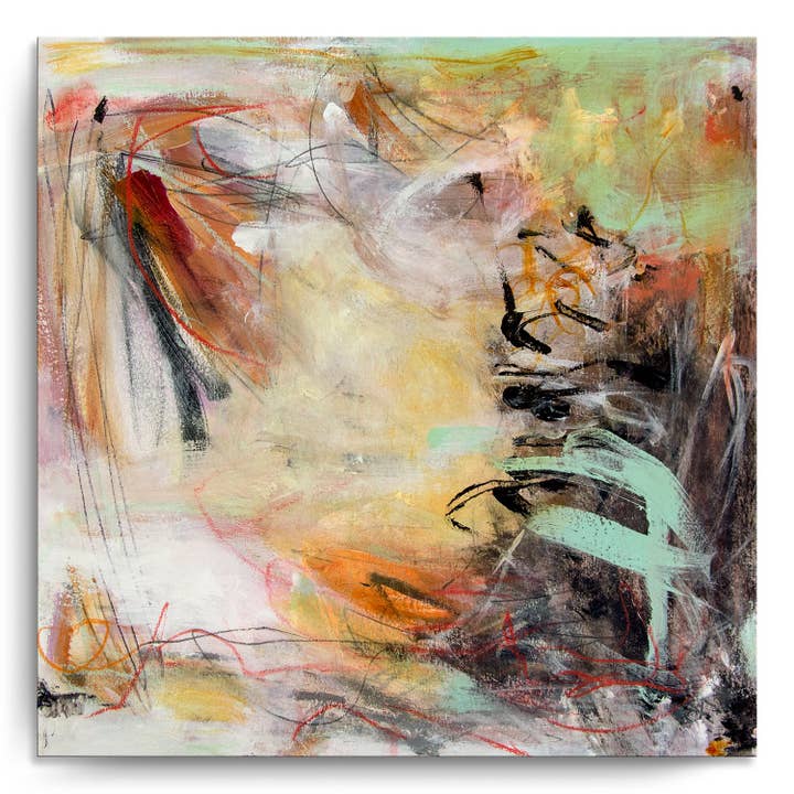 Ready2hangart, Inc. - Venta al por mayor Pintura/dibujo - Lienzo abstracto de Glow' arte para pared1