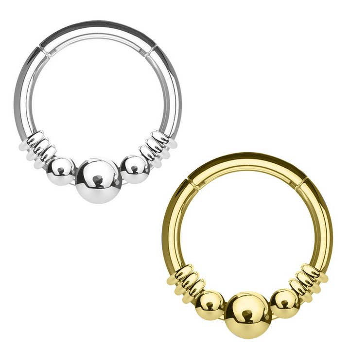 Awaken – wholesale Jewellery set – Basic Circle with Rings and Balls - PY-0691