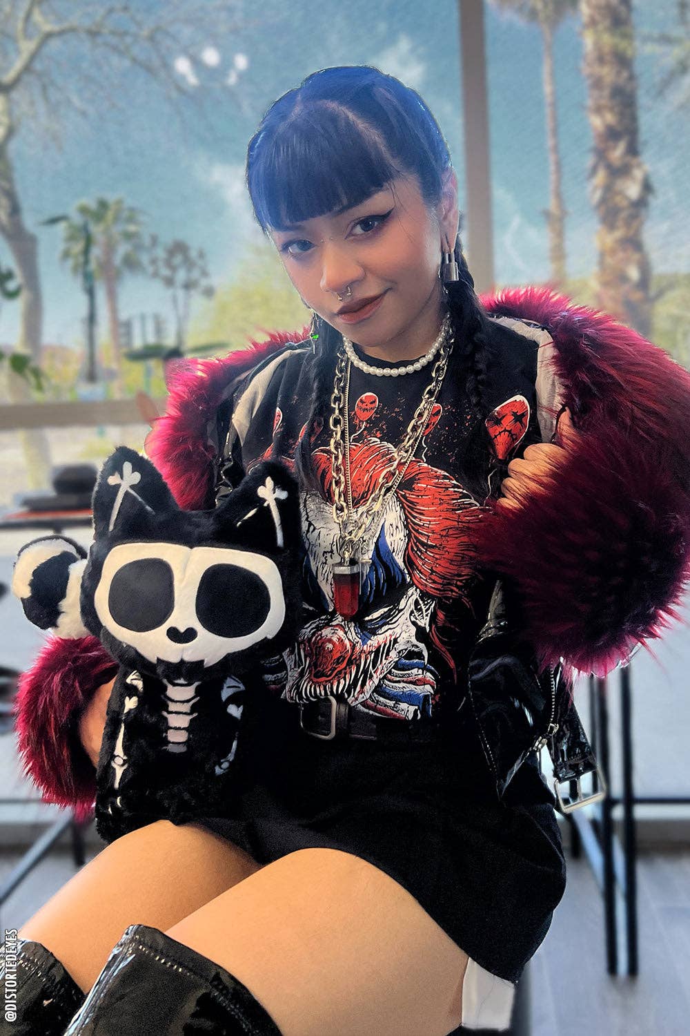 vampirefreaks - Vente Peluche – enfant et bébé - Peluche Skelekitty16