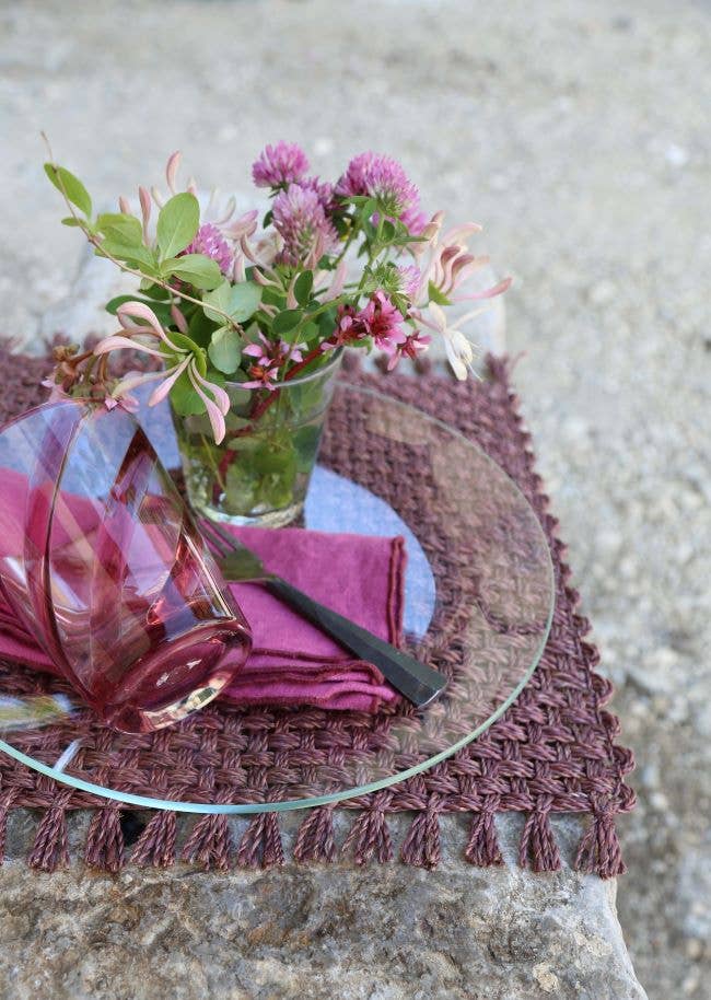 Fiorirà un giardino - Vendita all'ingrosso Piatto - Piatto In Vetro Borosilicato Temperato D25 cm2