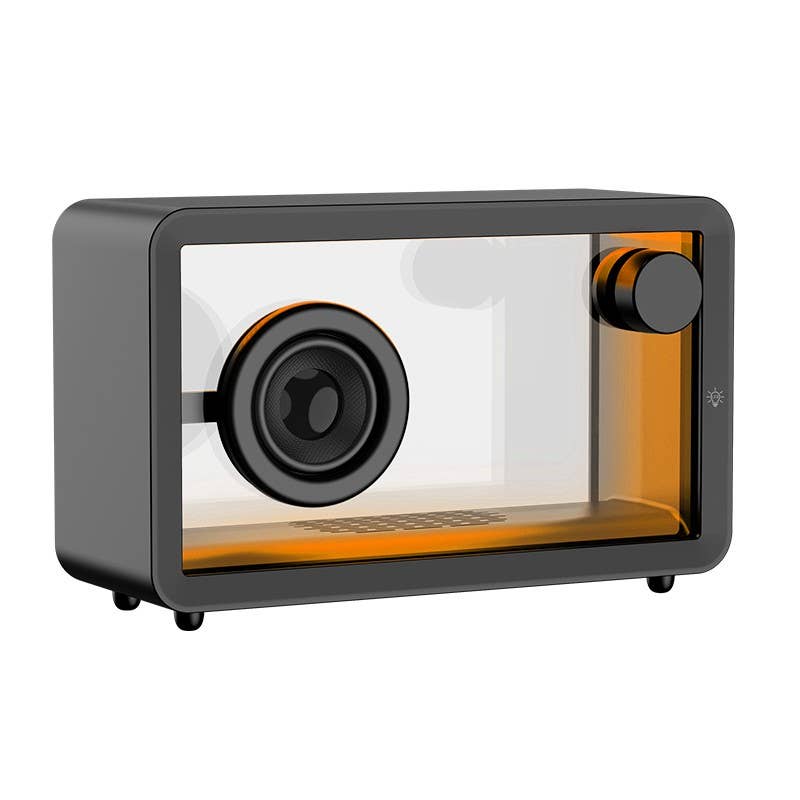 Branco Altifalante Bluetooth - Preto Transparente para venda a revendedores na Faire3