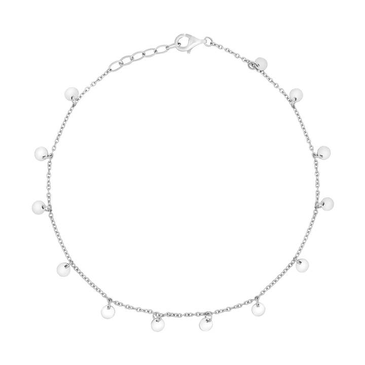 Mini Disc Ankelkedja för wholesale av Gecko Jewellery