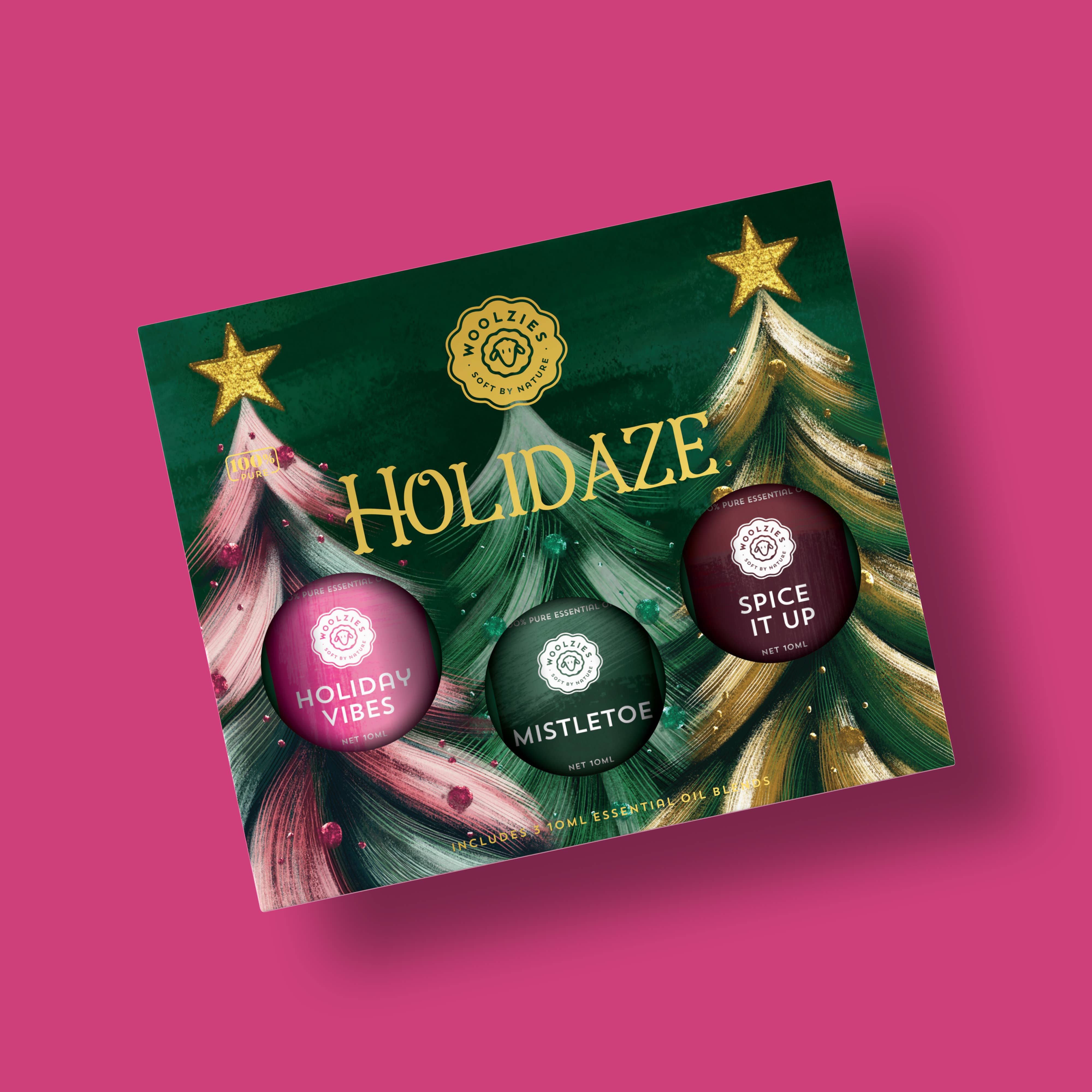 Woolzies - Vente Huile essentielle - Collection d'huiles essentielles Holidaze1