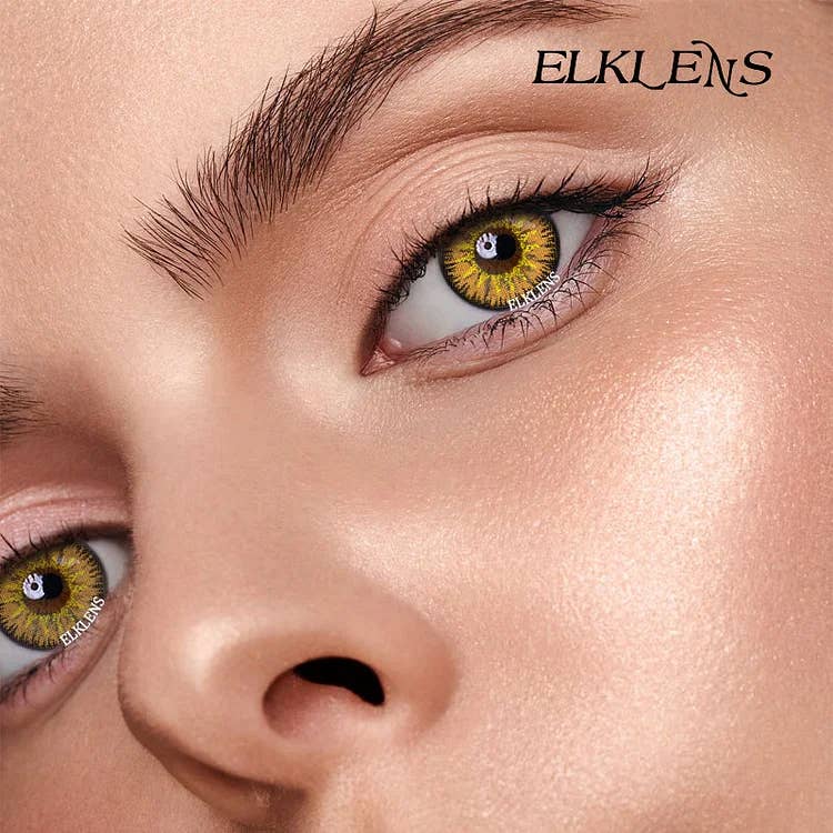 ELKLENS – wholesale Contact lenses – ELKLENS Wika Brown Colored Contact Lenses1
