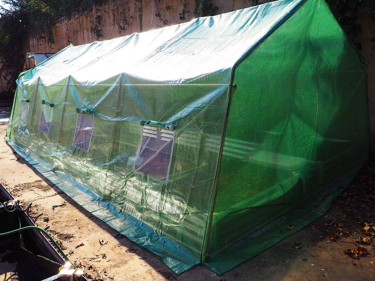JARDIN Y NATURA OUTDOOR & GARDEN PRODUCTS SL - Wholesale Tent - PU tunnel greenhouse 300x600x200 - TUNNEL WIDE PRO1
