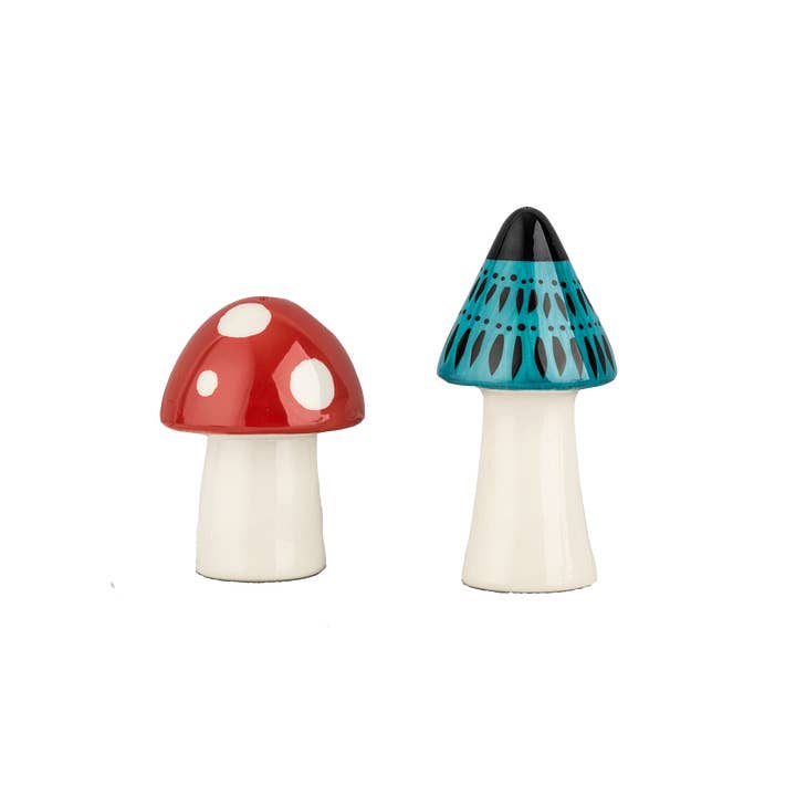 Hannah Turner Ltd – wholesale Salt & pepper shaker set – Toadstool Salt and Pepper Shakers1