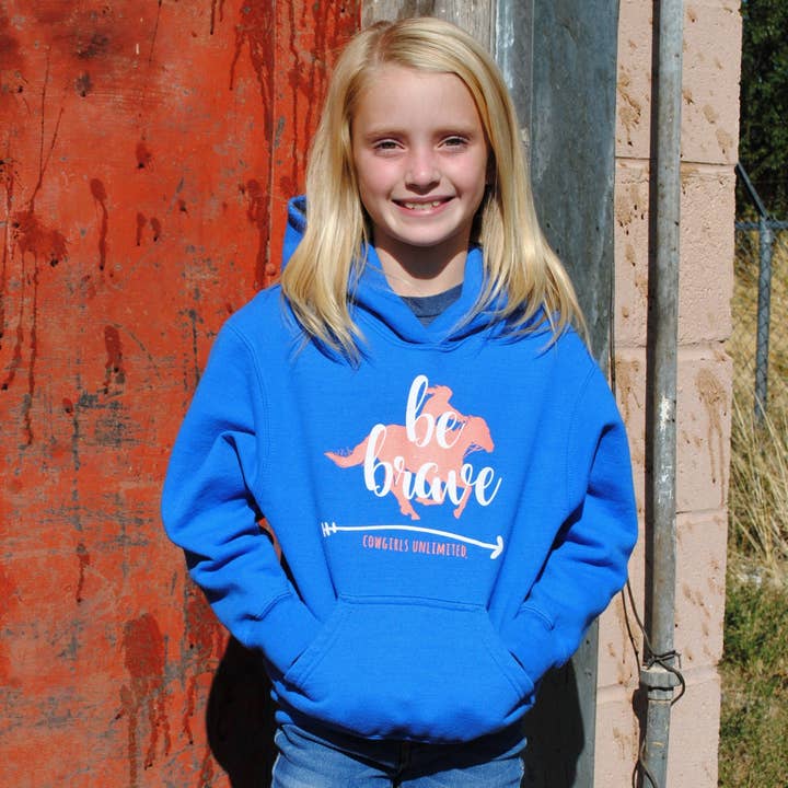 Be Brave - Sudadera juvenil para venta al por mayor de Country Barn USA