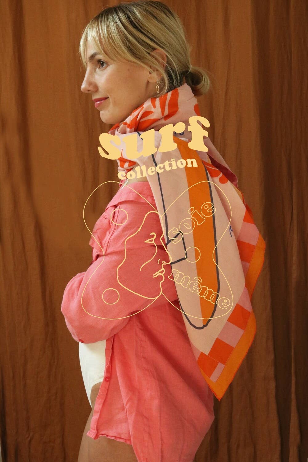 Laranja-rosa Sunset Surf - Laranja e Rosa para venda a revendedores na Faire2