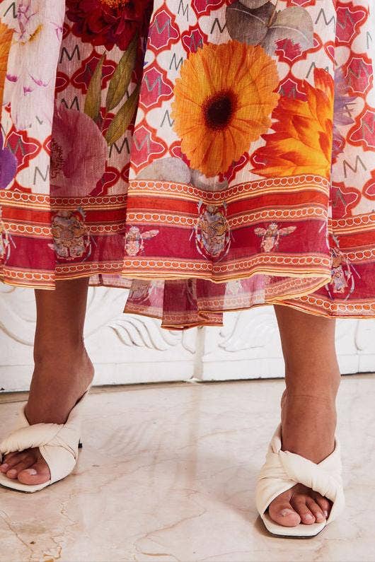 MACKENZIEMODE - Wholesale Jurk - Dames - AMALFI COAST MAXI ~ ROZE PARADIJS13