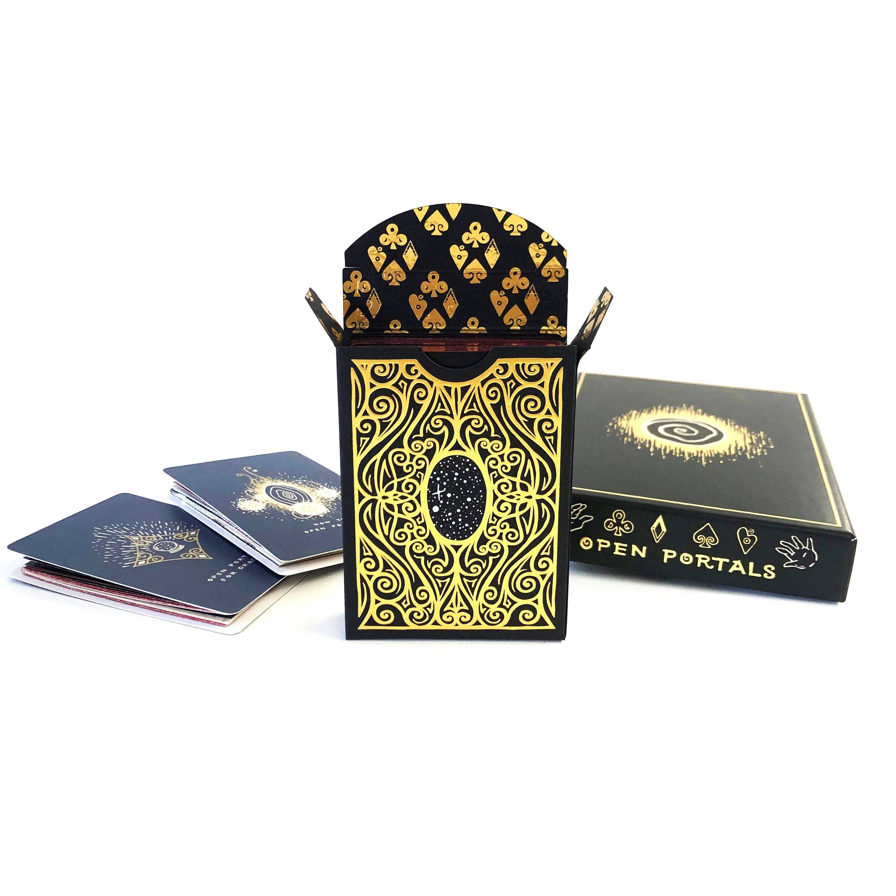 Prisma Visions - Wholesale Tarotkaarten - Open Portals Speelkaarten & Orakel (Darkside Kleurstelling)6