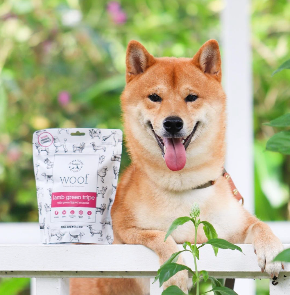 The New Zealand Natural Pet Food Co - Wholesale Pet Treats - Dog - Woof Lamb Green Tripe Treats 1.4oz2