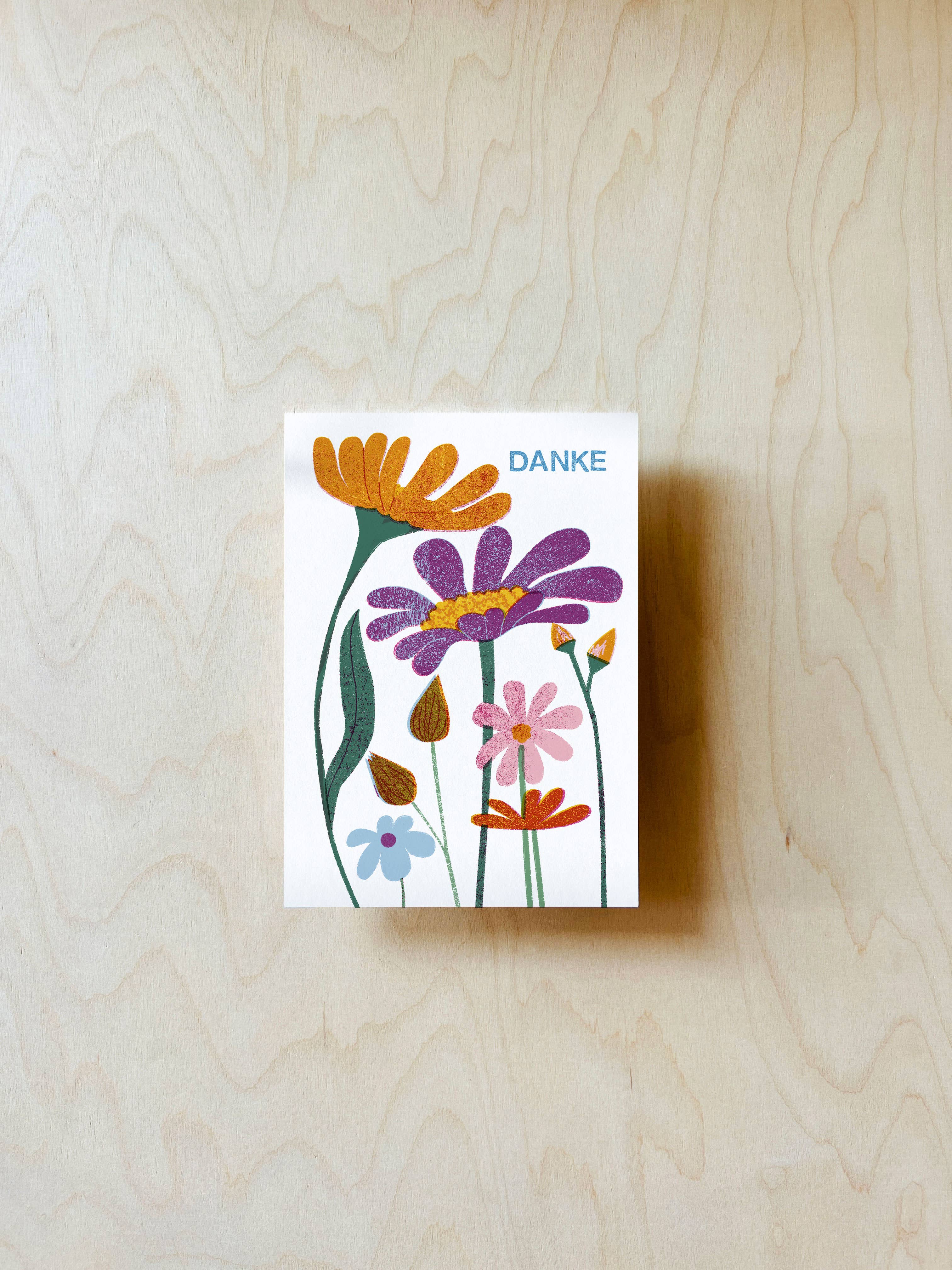 jungwiealt - Wholesale Postcard - Danke Postcard DIN A62