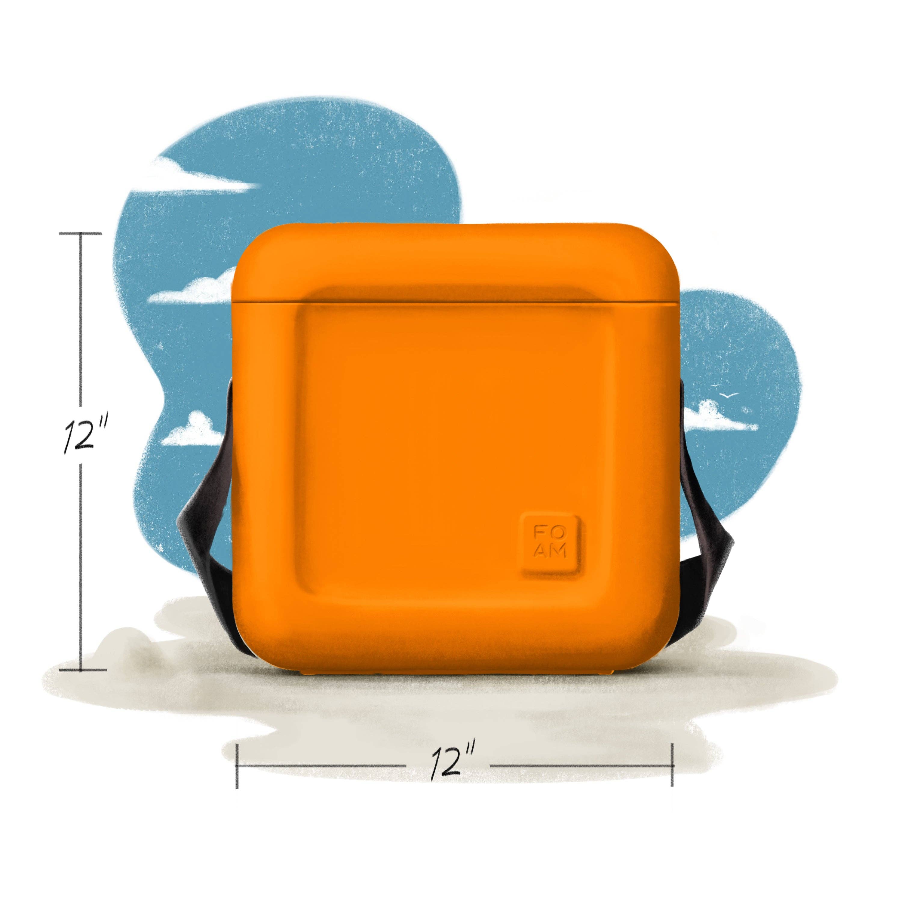 FOAM LLC - Wholesale Cooler/Cooler Bag - Citrus Orange6