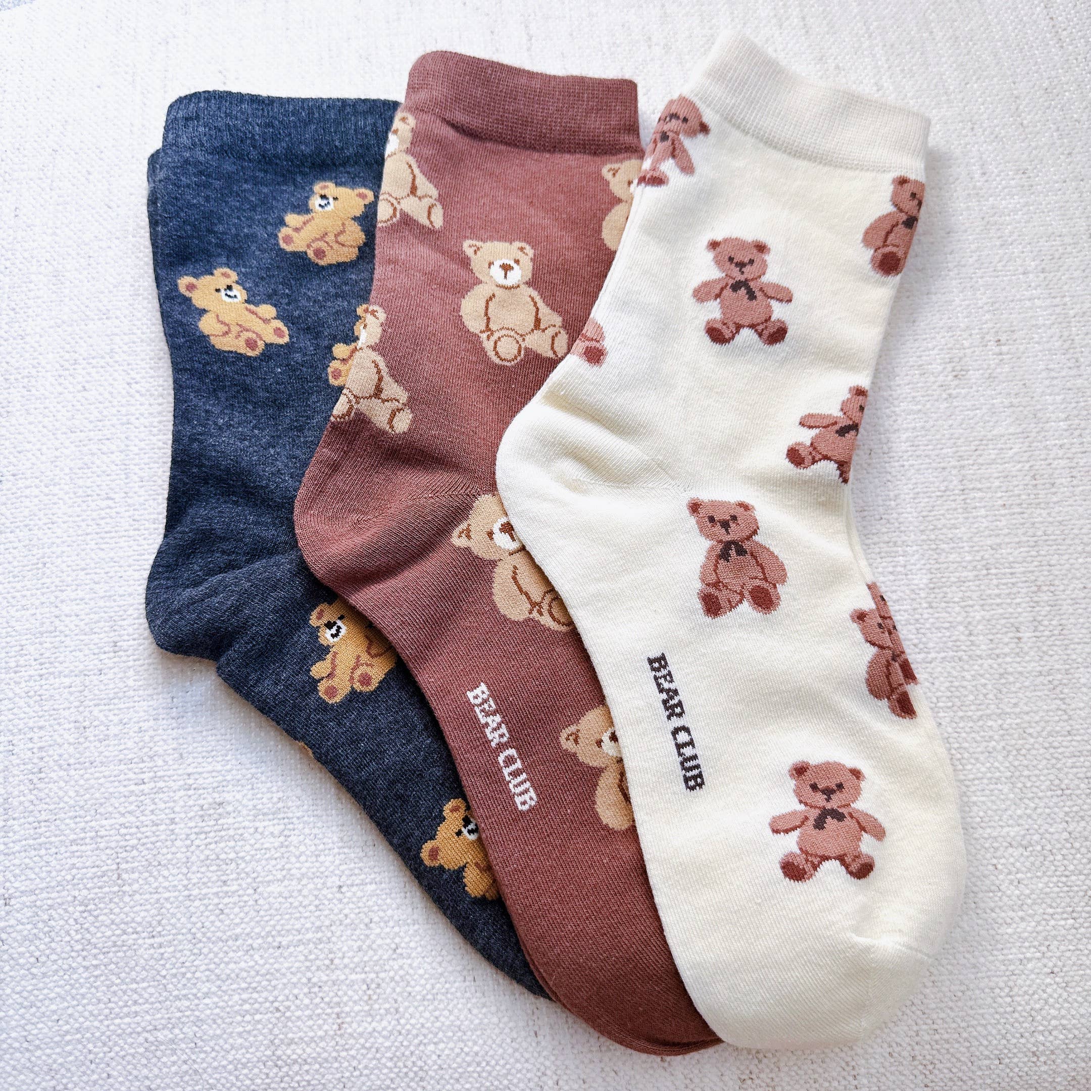 Ellison+Young - Wholesale Socks - Women's - Bear Bear My Bear Socks Set Of 31