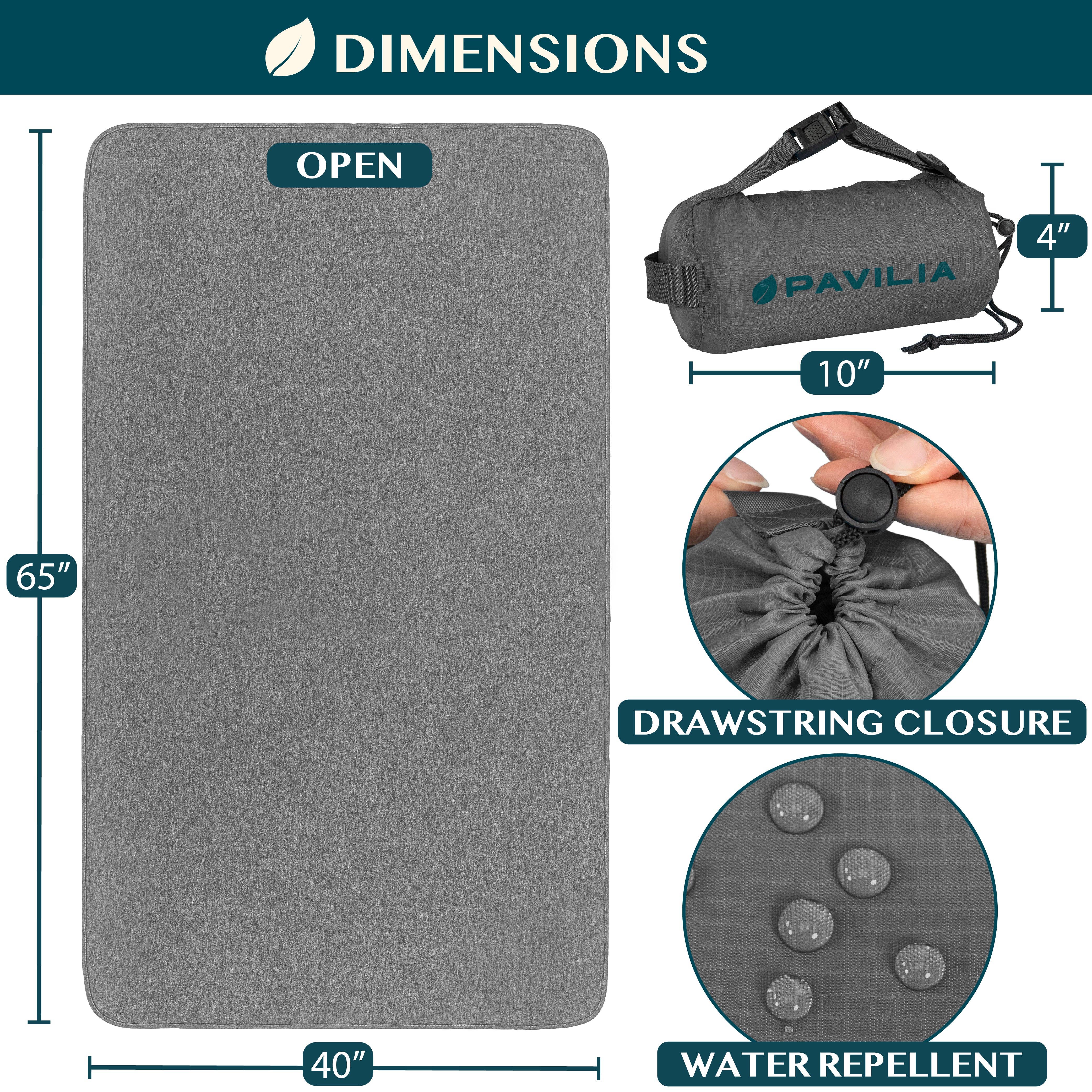 Pavilia - Wholesale Travel Blanket - Compact Travel Blanket with Bag31