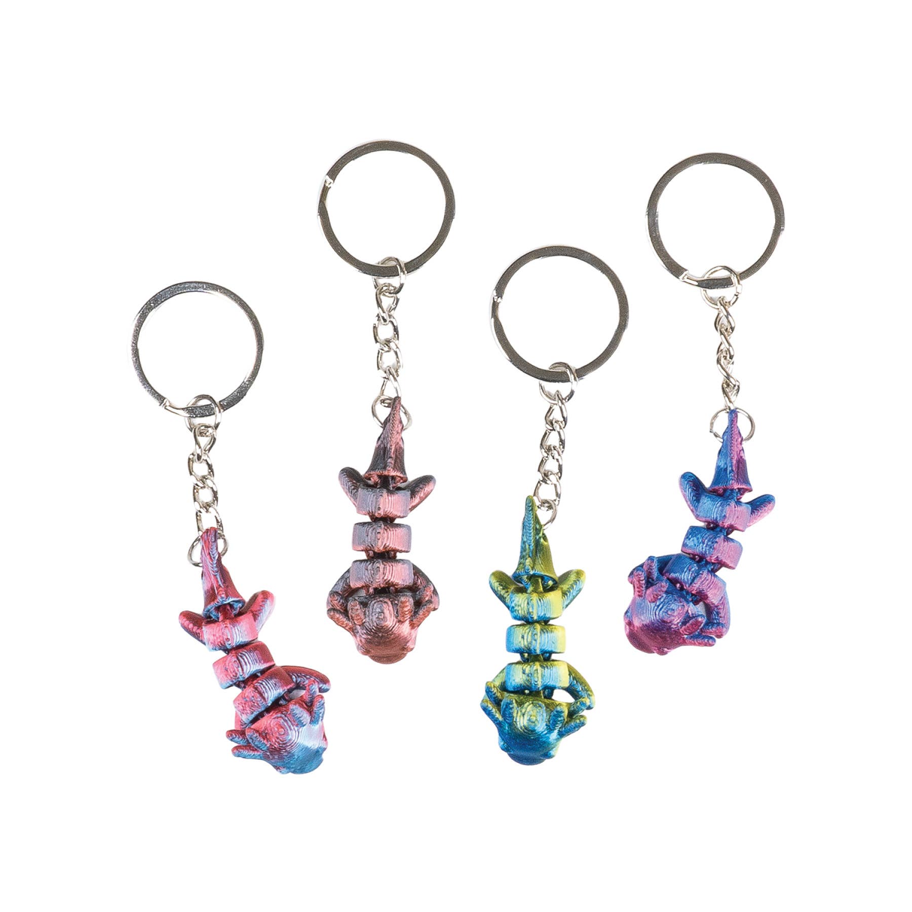 Geddes - Wholesale Keychain - Unisex - 3D PRINTED AXOLOTL KEYCHAIN   24/BOX2