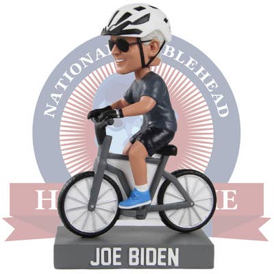 Bobblehead de Joe Biden en bicicleta para venta al por mayor de National Bobblehead Hall of Fame and Museum