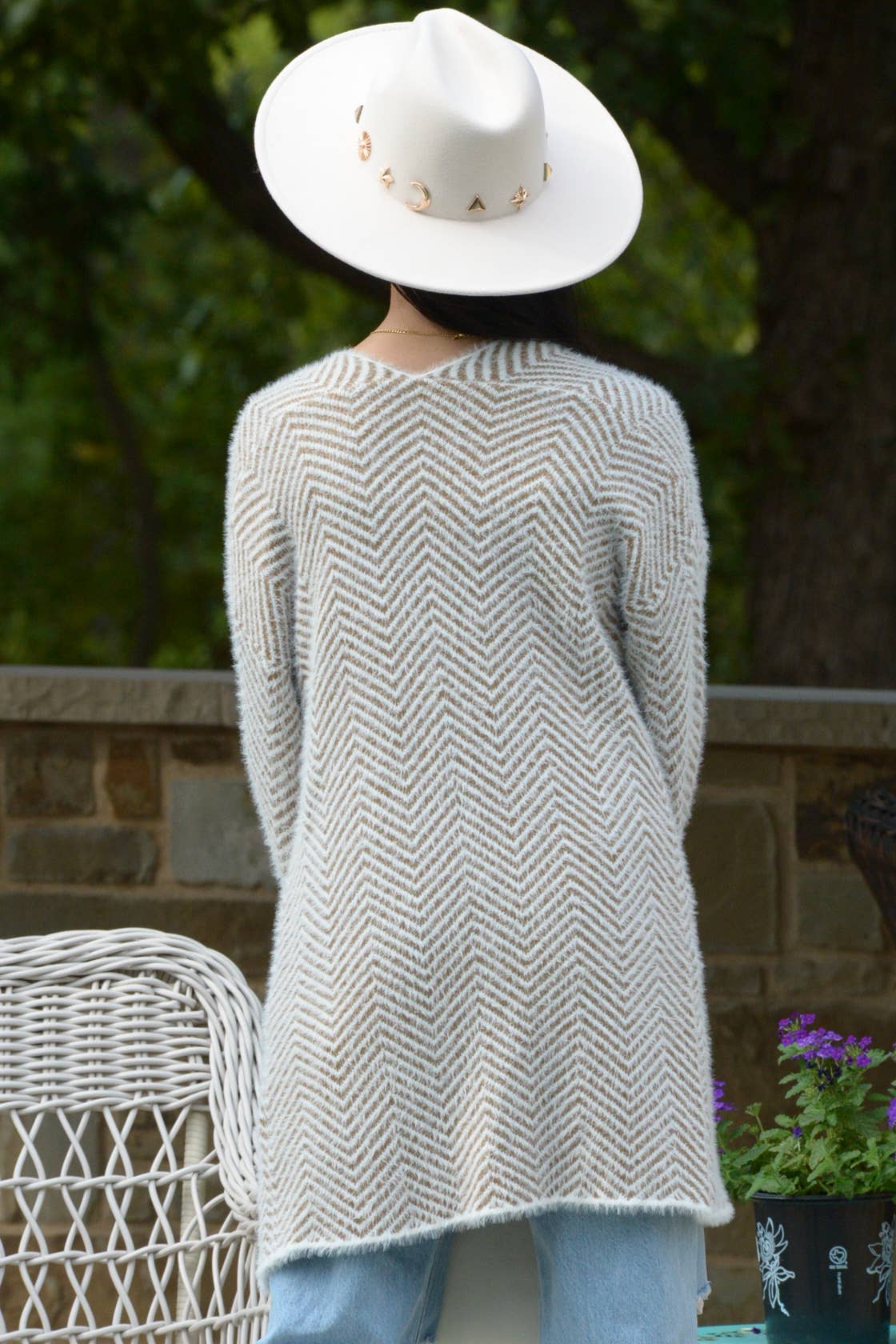 ESLEY - Wholesale Cardigan - Women's - 52319TJY- Vintage Loose Cardigan Sweater4