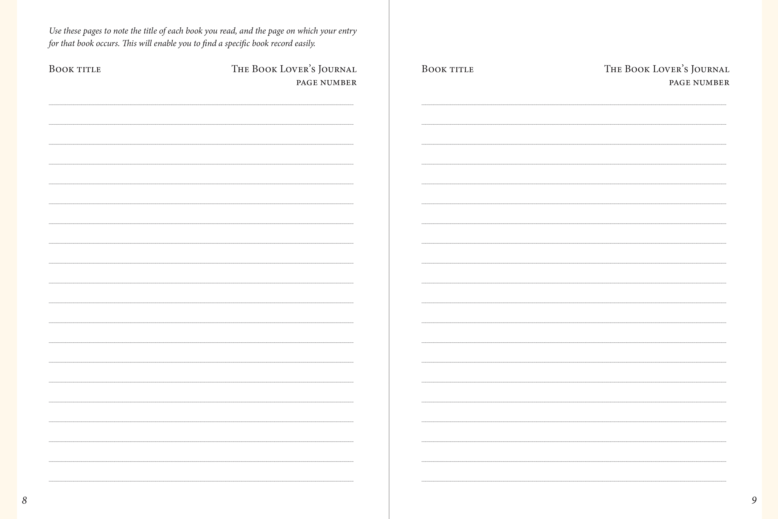 Peter Pauper Press - Wholesale Journal/Diary - The Book Lover's Journal (2nd Ed)3