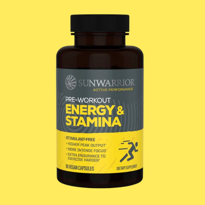Sunwarrior - Wholesale Oral Supplement/Vitamin - Sunwarrior Active Pre-Workout Capsules - Energy & Stamina