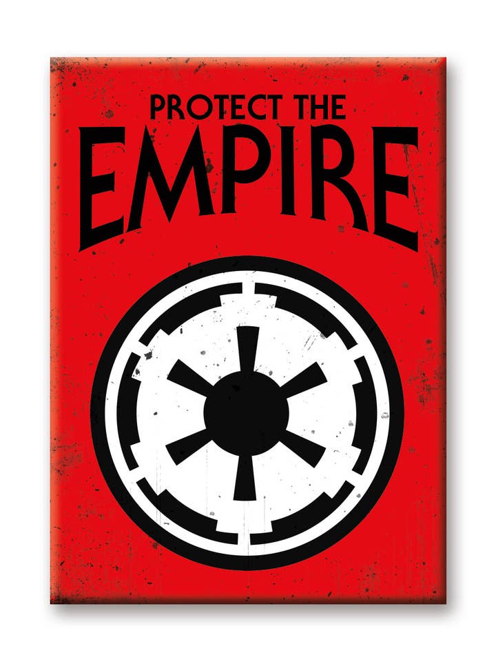 Star Wars - Imperial Symbol Flat Magnet (2.5" x 3.5") for wholesale by Great Stuff Novelties (GSN) by NMR Brands