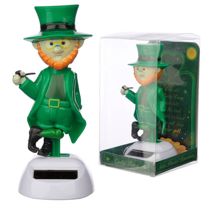 Puckator Ltd - Wholesale Ornament - Novelty Leprechaun Solar Pal