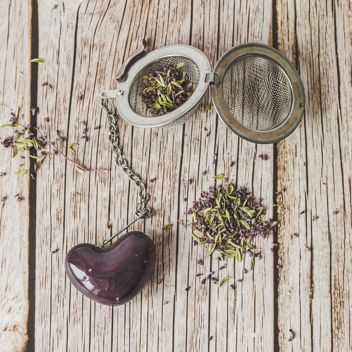 Danutė Murauskienė - Wholesale Tea Strainer/Infuser - Tea infuser with purple heart4