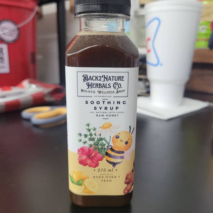 Soothing syrup for wholesale by Back2Nature Herbals
