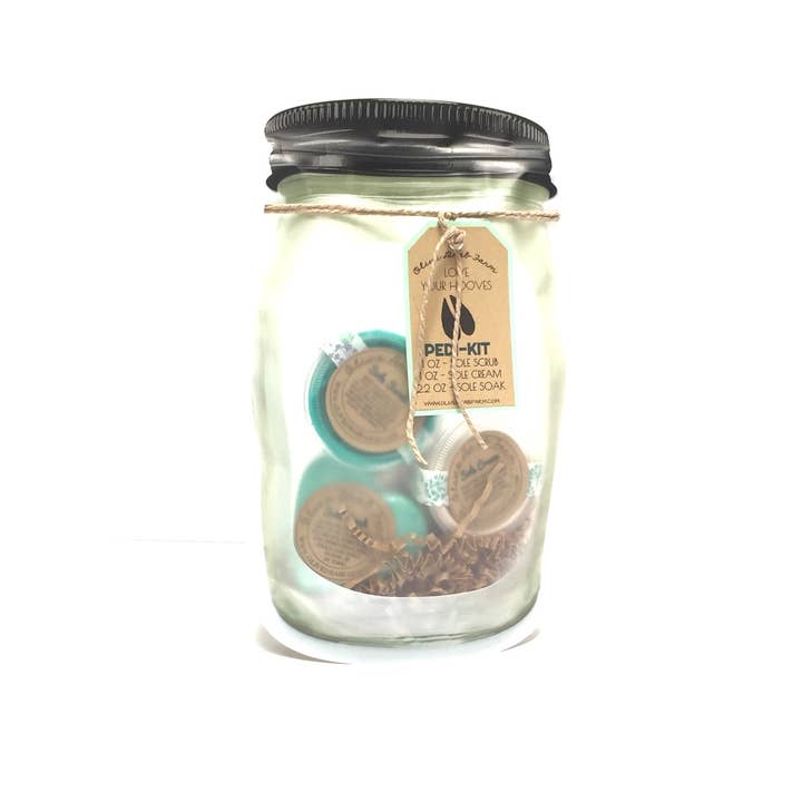 Olive Drab Farm – wholesale Nailcare set – Mini Pedi Kit - Goat Milk - Foot Cream, Scrub, & Soak