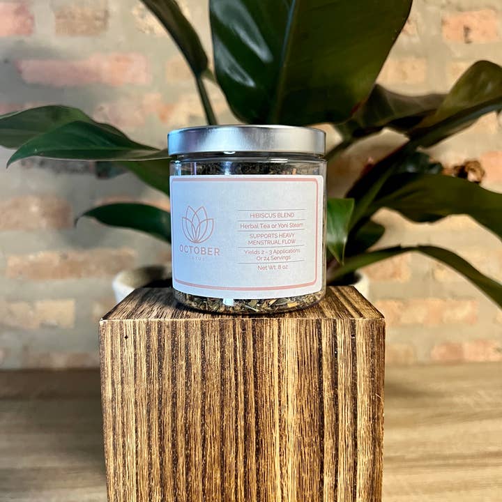 October Lotus - Wholesale Health/Detox Tea - Hibiscus Blend Womb Wellness Herbal Tea1