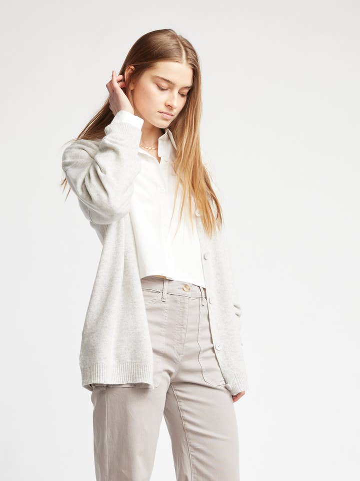 Effie Kaschmir-Cardigan für den Großhandel von Self Contrast