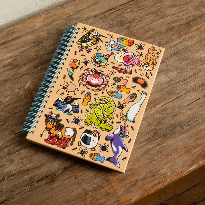 Curlworks - Wholesale Sticker - Menagerie Hardcover Sticker Collecting Book6