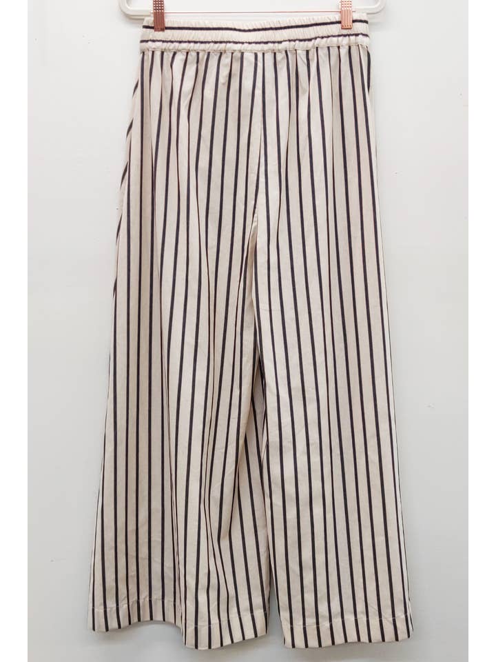 Cream Stripes Derby Princess Stripe Pants for wholesale on Faire11