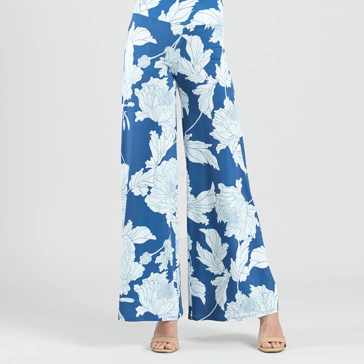 LPTP52 - Butterstrick - Palazzo-Hose - Mum Sketch für den Großhandel von Clara Sunwoo