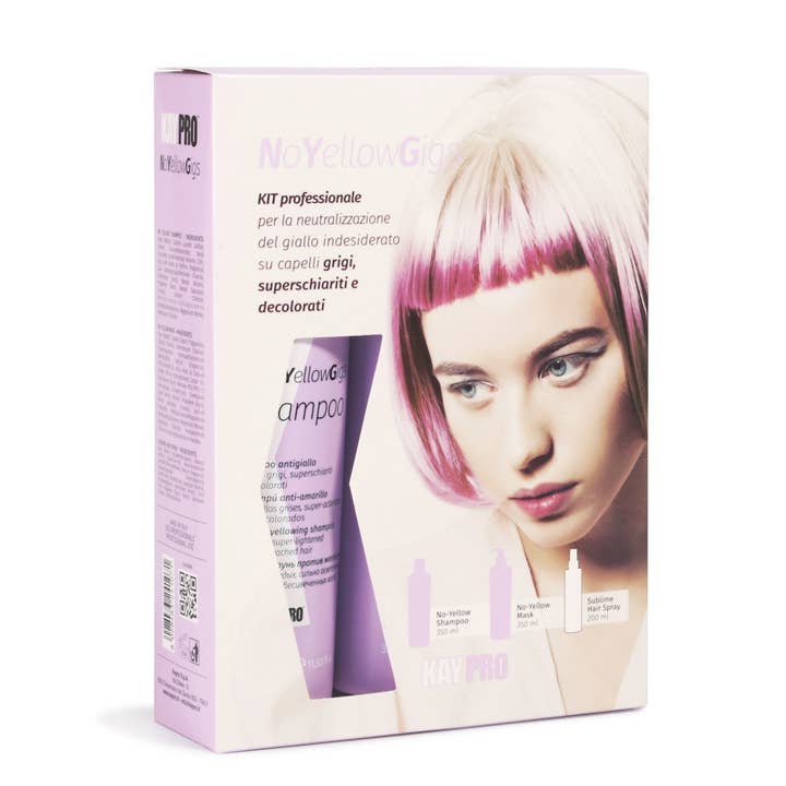 KayPro No Yellow Kit 950 ml (Shampoo, Maske und Spray) für den Großhandel von KayPro BeNeLux