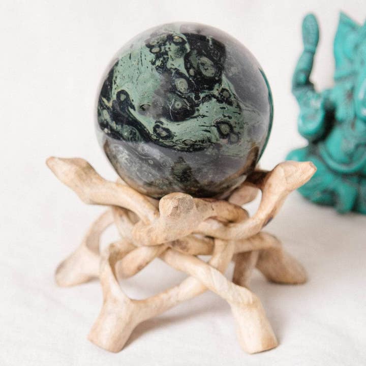 Tiny Rituals - Wholesale Spiritual Stone/Crystal - Kambaba Jasper Sphere - AAA Premium Quality27