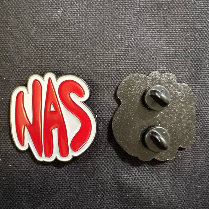 B-Side - Wholesale Lapel Pin/Button - Nas Pin1